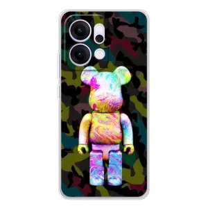 Чохли для OPPO Reno14 Pro - Bearbrick Louis Vuitton (PREMIUMPrint) (Яскравий Bearbrick)