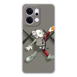 Чохли для OPPO Reno14 - Bearbrick Louis Vuitton (PREMIUMPrint) (Беарбрік Джордан)