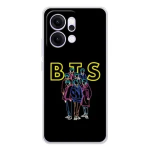 Чехлы BTS для OPPO Reno14 (AlphaPrint) (BTS стайл)