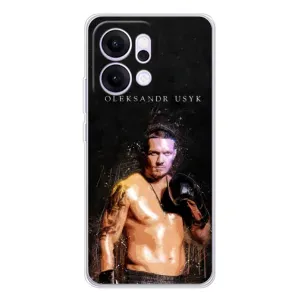 Чохол з картинкою Олександр Усик для OPPO Reno14 (Боксер Олександр Усик)