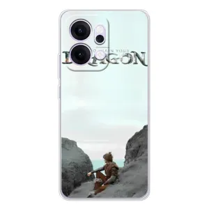 Чохол як приборкати дракона на OPPO Reno14 (Дракон лого)