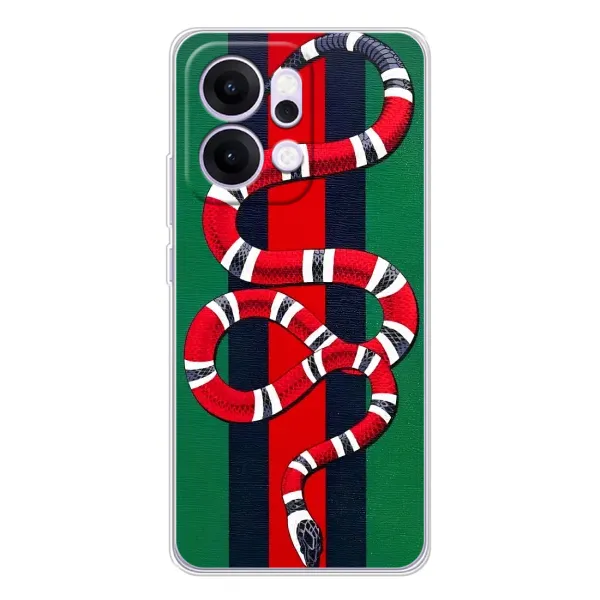 Чохол з принтом «Gucci змія» для OPPO Reno14