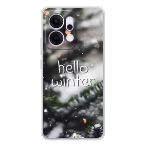 Новогодние, Праздничные Чехлы для OPPO Reno14 - 2024 год (Hello winter)