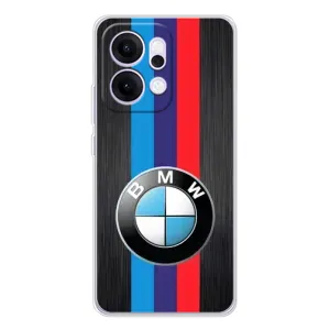 Чохол для Рено 14 - з принтом БМВ (AlphaPrint) (Лого BMW)