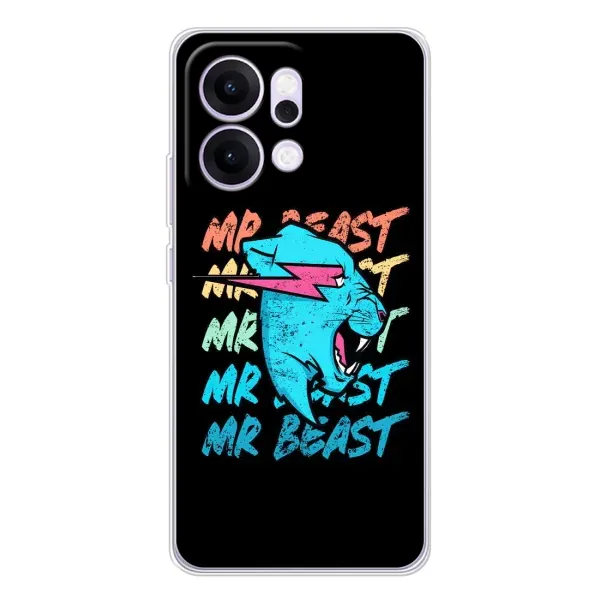 Чехол с принтом «logo Mr beast» для OPPO Reno14