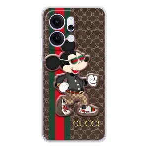 Чохли GUCCI для Рено 14 (AlphaPrint) (Маус Гуччі)