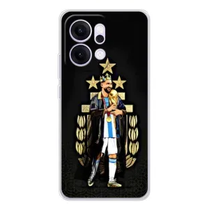 Чохли для OPPO Reno14 (Leo чемпіон) (AlphaPrint) (Мессі Король)