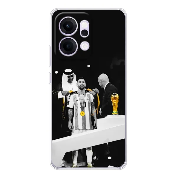 Чехол с принтом «Месси в накидке» для OPPO Reno14