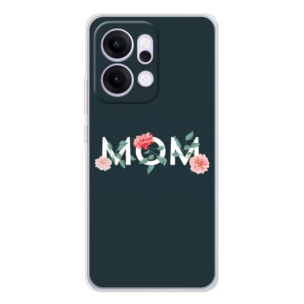 Чохол з принтом «Mom дизайн» для OPPO Reno14