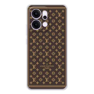 Чехлы Луи Витон для OPPO Reno14 (AlphaPrint - LOUIS VUITTON) (обои LV)