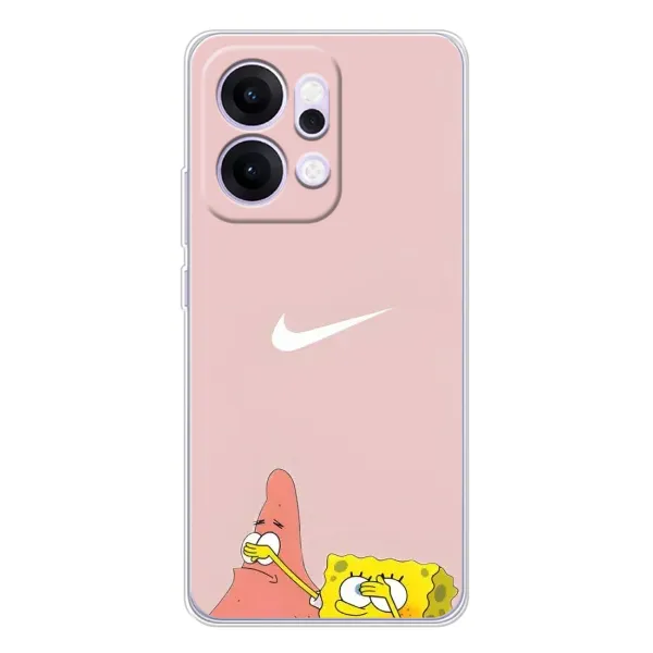 Чохол з принтом «Патрік і Губка» для OPPO Reno14
