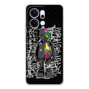 Чохли для OPPO Reno14 - Bearbrick Louis Vuitton (PREMIUMPrint) (Стиль Bearbrick)