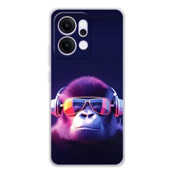 Чехол с принтом «Стильная обезьяна» для OPPO Reno14 Чехол с принтом «Стильная обезьяна» для OPPO Reno14