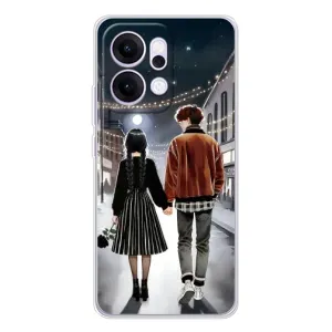 Чохол з дизайном Венздей 2 на OPPO Reno14 (Венздей та Тайлер)