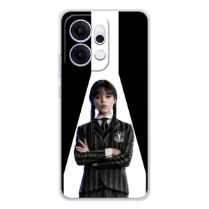 Чохли Венсдей на OPPO Reno14 Уенсдей (AlphaPrint) (W-Wednesday)