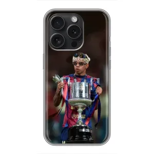Чохол з футболістом Ламін Ямаль OPPO Reno15 Pro (Ямаль з кубком)