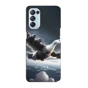 Чохол з мемом Тралалело тралала на Oppo Reno5 4G (Бомбардіні гусіні)