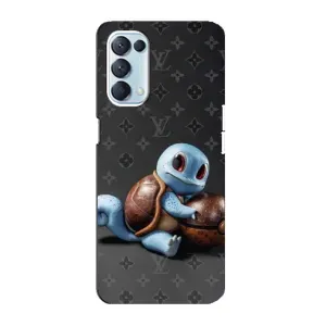 Брендновые Чехлы для Oppo Reno5 4G - (PREMIUMPrint) (Черепашка)