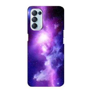 Космические Чехлы для Оппо Рено 5 4G (VPrint) (Галактика)
