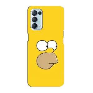 Чjхол з Сімпсонами для Oppo Reno5 4G (VPrint) (Гомер)