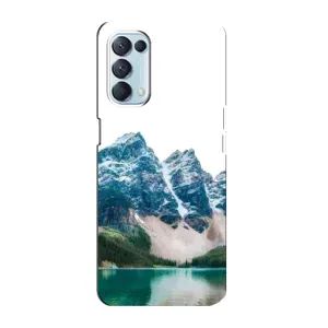Силиконовый чехол с КАРТИНКАМИ лето для Oppo Reno5 4G (AlphaPrint) (Гори)