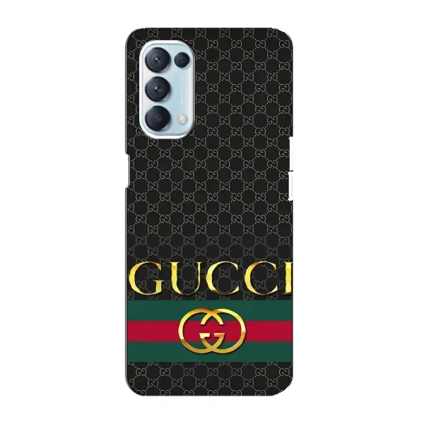 Чехол с принтом «Gucci оригинал» для OPPO Reno5 4G