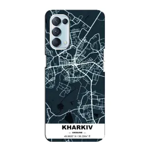 Чехлы для Оппо Рено 5 4G Города Украины (Харьков)