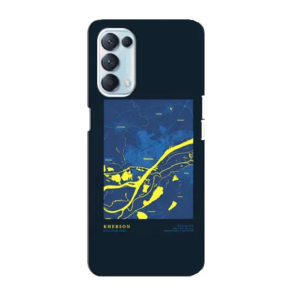 Чехол с принтом «Херсон» для OPPO Reno5 4G