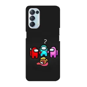 Чехол Амонг Ас для Oppo Reno5 4G (AlphaPrint)
