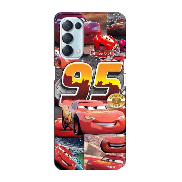 Чехол с принтом «Коллаж Молния Маквин» для OPPO Reno5 4G Чехол с принтом «Коллаж Молния Маквин» для OPPO Reno5 4G