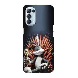 Популярные Чехлы с картинками для Оппо Рено 5 4G (Король Кролик)