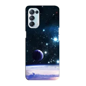 Космические Чехлы для Оппо Рено 5 4G (VPrint) (Космический вид)