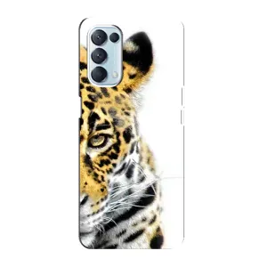Чехлы с картинками животных Oppo Reno5 4G (Леопард)