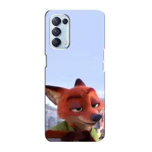 Чохол Зоотрополіс на Oppo Reno5 4G (Лис Нік)