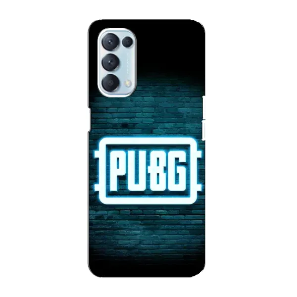 Чехол с принтом «Лого PUBG» для OPPO Reno5 4G Чехол с принтом «Лого PUBG» для OPPO Reno5 4G