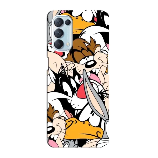 Чехол с принтом «Looney Tunes» для OPPO Reno5 4G