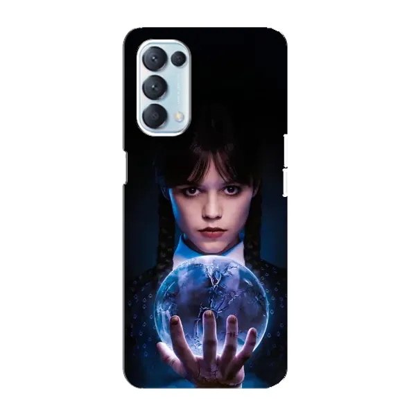 Чехол с принтом «Магическая сфера Уэнздей» для OPPO Reno5 4G