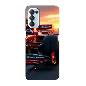 Чохол Формула1 на Oppo Reno5 4G (Макларен на заході)