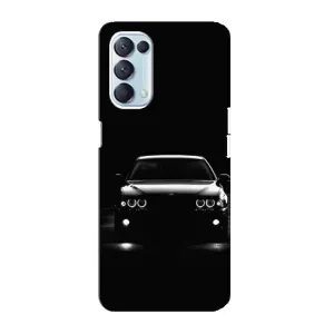 Чехол для Оппо Рено 5 4G - с принтом БМВ (AlphaPrint) (Машина BMW)