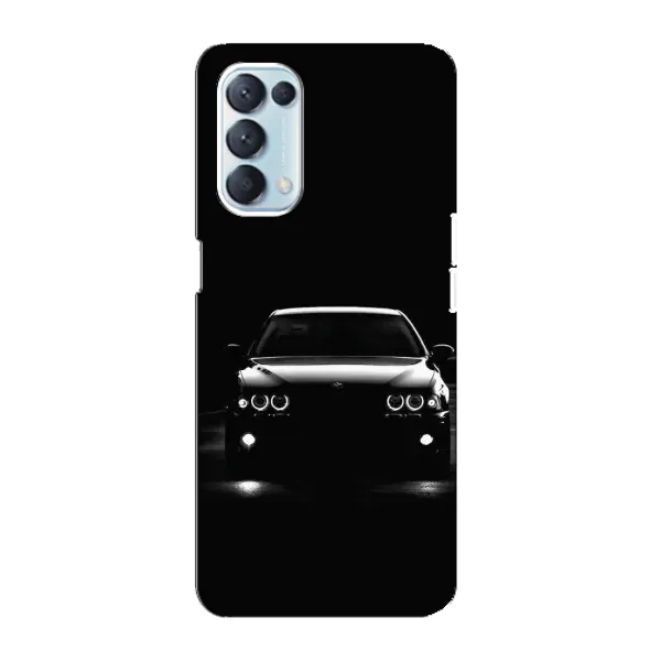 Чехол с принтом «Машина BMW» для OPPO Reno5 4G