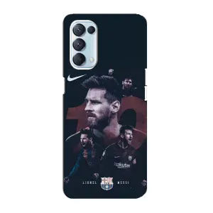 Чехлы Месси для Oppo Reno5 4G (AlphaPrint) (Месси 10)