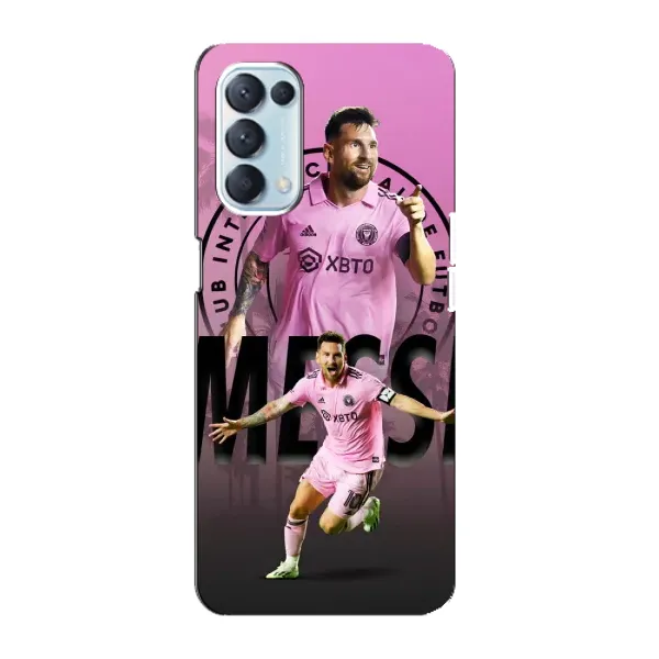 Чехол с принтом «Messi Miami» для OPPO Reno5 4G Чехол с принтом «Messi Miami» для OPPO Reno5 4G