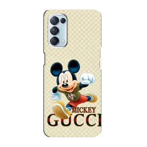 Чехол Disney Mouse Oppo Reno5 4G (PREMIUMPrint) (Mikki Gucci)