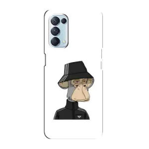 Чехлы с Обезьянами NFT для Oppo Reno5 4G (AlphaPrint) (обезьяна NFT Adidas)