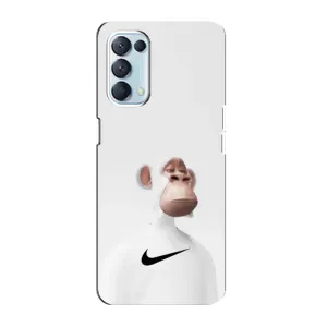 Чехлы с Обезьянами NFT для Oppo Reno5 4G (AlphaPrint) (обезьяна NFT Nike)