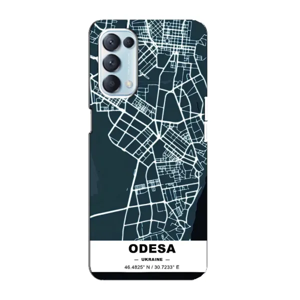 Чехол с принтом «Одесса» для OPPO Reno5 4G