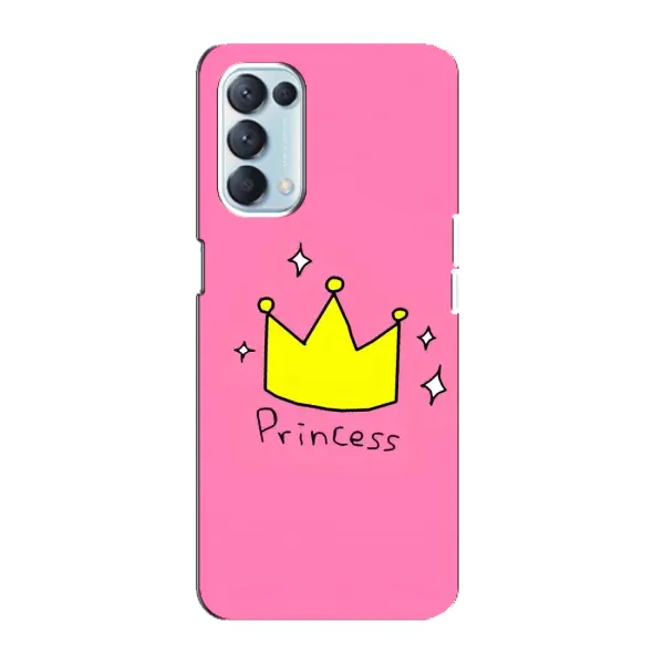 Чехол с принтом «Princess» для OPPO Reno5 4G