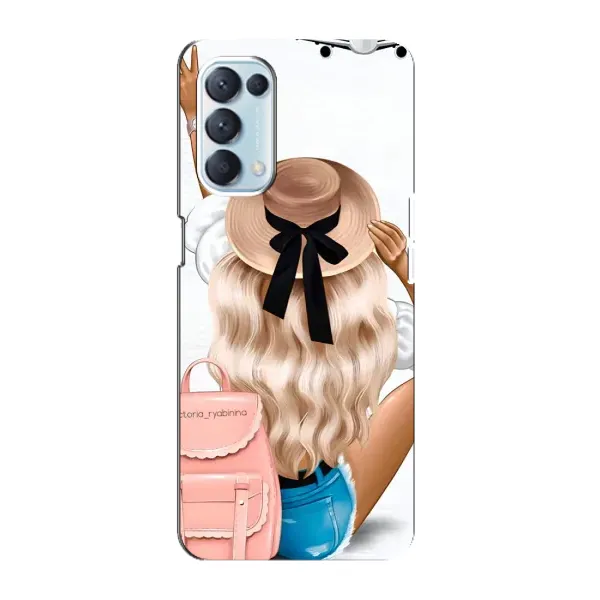 Чехол с принтом «Путешествие» для OPPO Reno5 4G