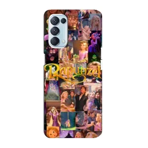 Чохол Рапунцель для Oppo Reno5 4G (Колаж Рапунцель)