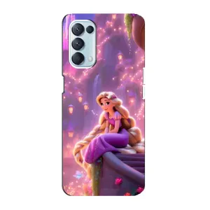 Чохол Рапунцель для Oppo Reno5 4G (Рапунцель у замку)